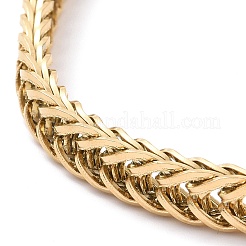 Браслеты-цепочки из нержавеющей стали 304 BJEW-P278-06