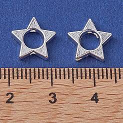 Полые разделительные бусины из сплава&nbsp;FIND-B029-11S