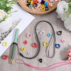 5 шт. 5-х цветные резиновые ремешки&nbsp;DIY-GF0008-39B