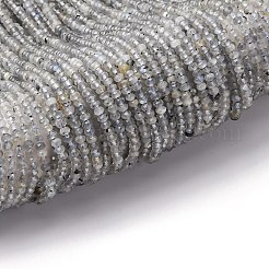 Природные лабрадорита бисер нитей G-RM2025-D17-B