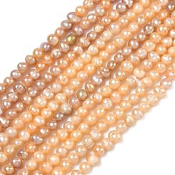 Нити из натурального культивированного пресноводного жемчуга&nbsp;PEAR-L034-09B