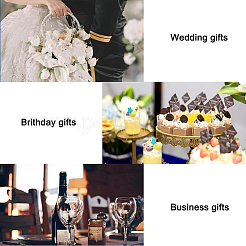 40 набор из 4-х цветных квадратных коробок для конфет из бумаги&nbsp;CON-MB0001-17