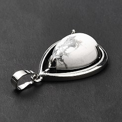 Природные подвески Говлит&nbsp;G-B033-04P-15