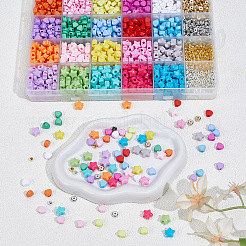 1400 Stück DIY-Schmuckzubehör-Kits aus Acryl&nbsp;DIY-PA0001-45