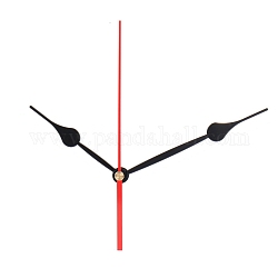 Zeiger aus Aluminium mit langem Schaft, Uhrzeiger für Ersatzuhr, rot, 83~117 mm, 3 Stück / Set