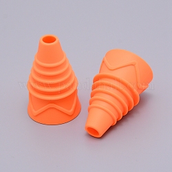Pièges à mouches des fruits réutilisables en silicone, pour capturer skeeter, orange, 5.4x3.3 cm