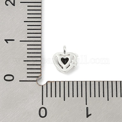 925 стерлингового серебра микро проложить кубического циркония подвески STER-Q002-02G-1