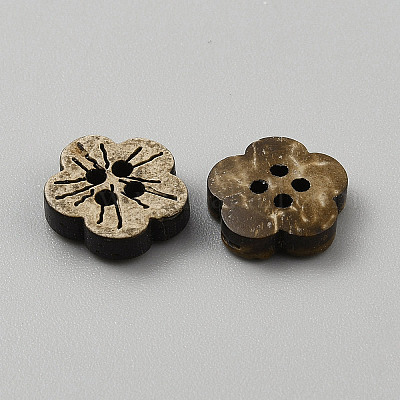 4-отверстие кнопки кокосовые BUTT-H002-01-1