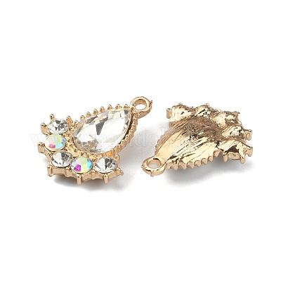 Стеклянные стразы подвески FIND-TAC0017-07LG-05-1