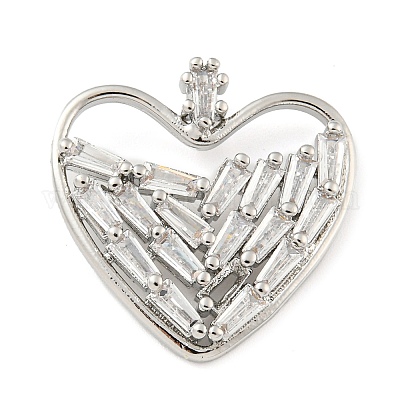 Стойки обшивки латунь микро проложить Циркон подвеску KK-C044-19P-1