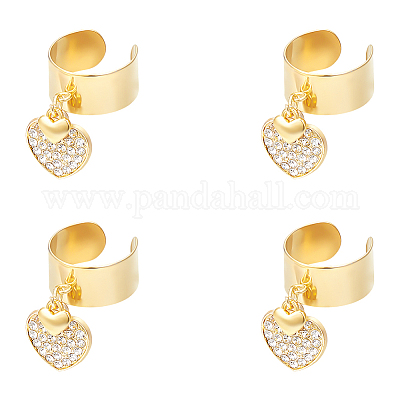 Кольца-манжеты из нержавеющей стали 304 RJEW-UN00016-1