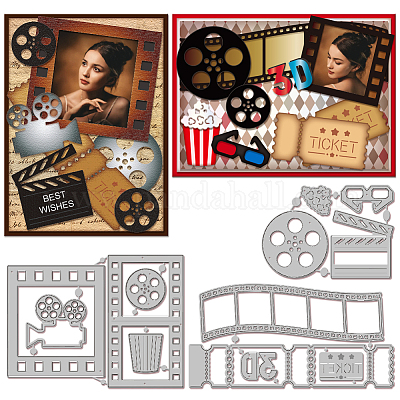 Трафареты для резки углеродистой стали на тему фильма DIY-WH0309-1757-1