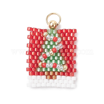 Стеклянные подвески из бисера PALLOY-MZ00885-1