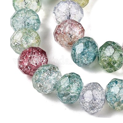 Chapelets de perles en verre transparente  &nbsp;GLAA-T023-10mm-A15-1