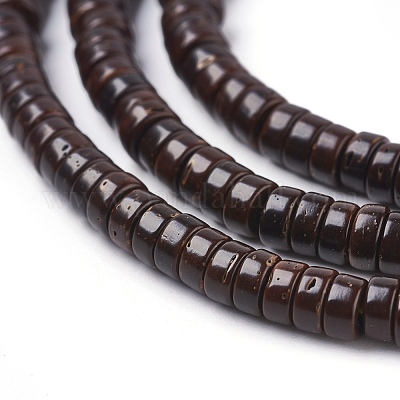 Kokosperlen Stränge&nbsp;X-COCO-O009-03-4x2mm-1