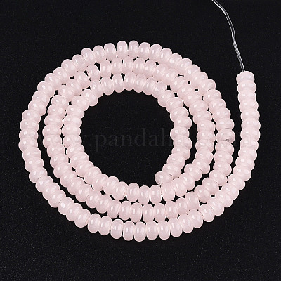 Имитация нефритовые четки стекла&nbsp;GLAA-ZX008-4mm-17B-1