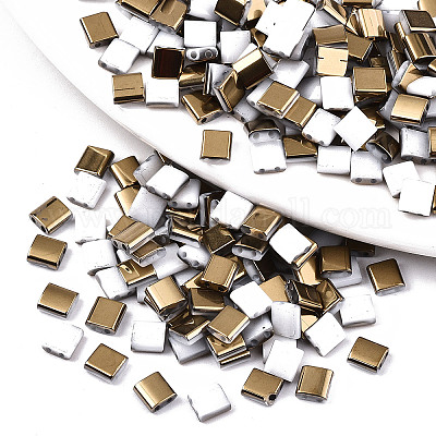 2-дырочные стекло бисер SEED-S031-L-ST41-G-1