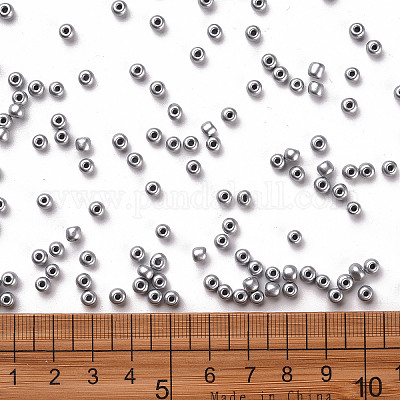 Выпечка краска стеклянные бусины SEED-S003-K29-1