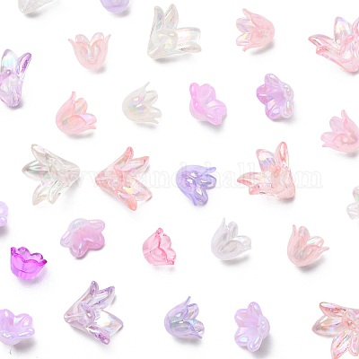 Акриловые колпачки для бусин смешанного стиля OACR-FS0002-50A-1