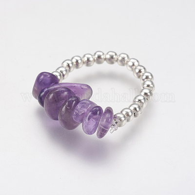 Кольца из натуральных драгоценных камней RJEW-JR00208-1