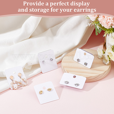 Shop FINGERINSPIRE 24 pcs Wooden Earring Display Cards with