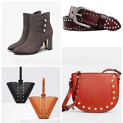 Железные заклепки с двойной крышкой и наборы инструментов для установки DIY-WH0167-65-1