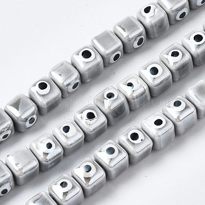 Бусины из фарфора и керамики ручной работы PORC-T006-01M-1