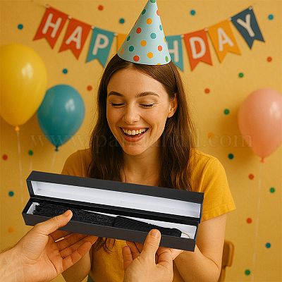 Картонные коробки для хранения бумаги CON-WH0085-128B-1