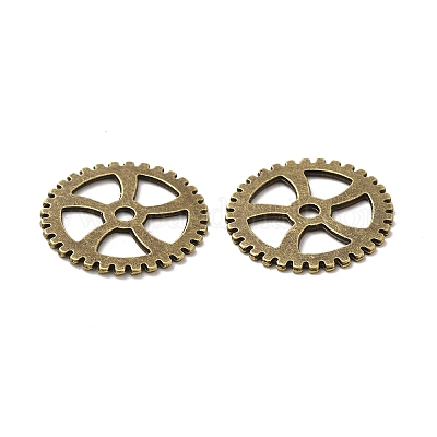 Подвески в стиле стимпанк из тибетского сплава TIBEP-5465-AB-LF-1