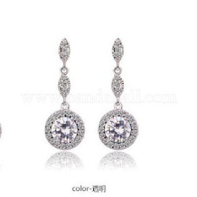 Orecchini strass ciondola ottone&nbsp;WG3B947-03-1