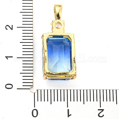 Кулон из циркония KK-Q794-01G-G-1