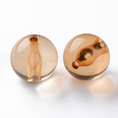 Прозрачные акриловые бусины&nbsp;MACR-S370-A20mm-760-1