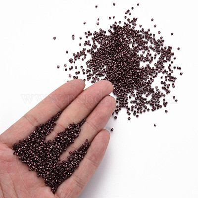 Стеклянные цилиндрические бусины SEED-S047-B-014-1