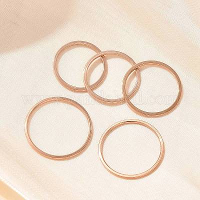 Кольца из нержавеющей стали 304 с гладкими полосами STAS-I160-F-KCG-1