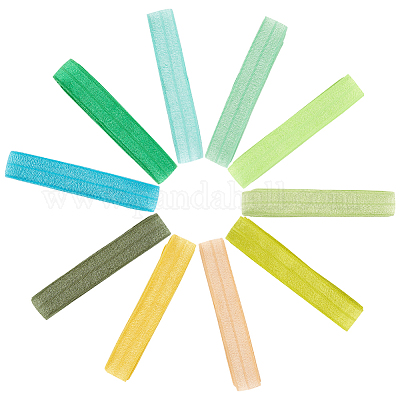 30м 10-х цветный плоский полиэстеровый эластичный шнур OCOR-BC0006-33A-1