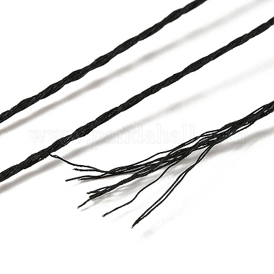 10 моток двухслойной мулине из металлизированного полиэстера для вышивания OCOR-Q057-A03-1