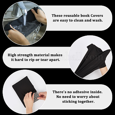 Обложки для книг из эластичной ткани AJEW-WH20014-08A-11-1