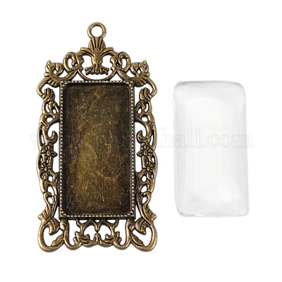 Поделки кулон материалы DIY-X0291-06AB-NF-1