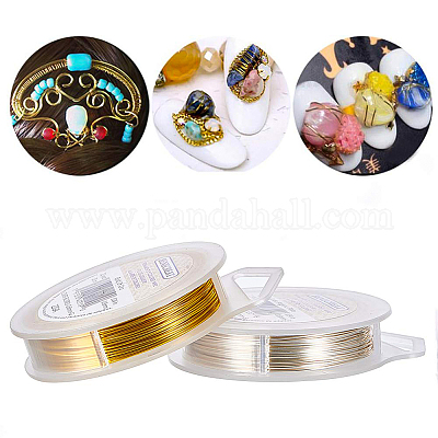 Круглая медная проволока для изготовления ювелирных изделий CWIR-BC0002-09A-1