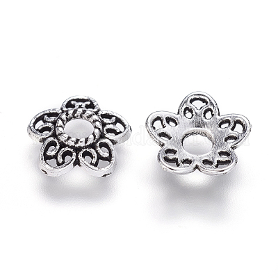 Тибетском стиле сплав шарик крышки LF10597Y-1