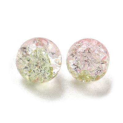 Прозрачные стеклянные бусины с кракелем GLAA-L046-01B-33-1