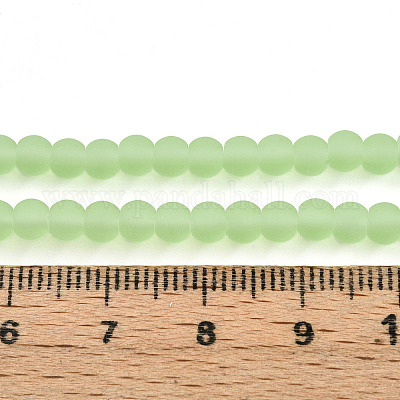 Прозрачные стеклянные бусины GLAA-T032-T4mm-MD17-1