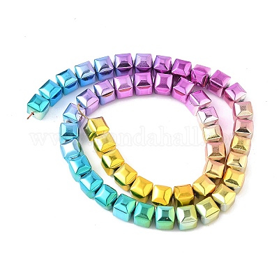 Гальванические нити из синтетических немагнитных гематитовых бусин G-A263-H01-05-1