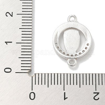 Стойка покрытие латунь микропаве прозрачный кубический цирконий религия дева мария соединительные подвески KK-L224-094P-07-1