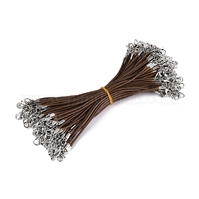 Корейская вощеной шнур браслет полиэстера делает YC-T004-02B-1