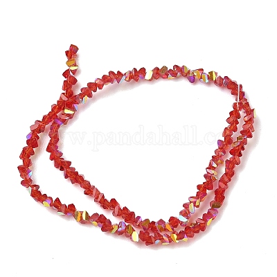 Гальванизируйте прозрачное стекло бисер нитей EGLA-P061-04C-AB04-1