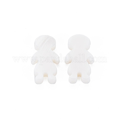 Бусины из натуральных пресноводных ракушек SHEL-S276-155-1