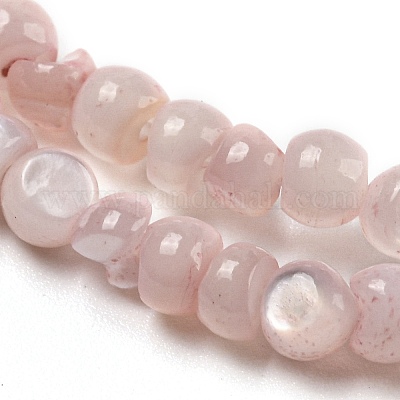 Нити натуральных бусин BSHE-Z005-03D-1