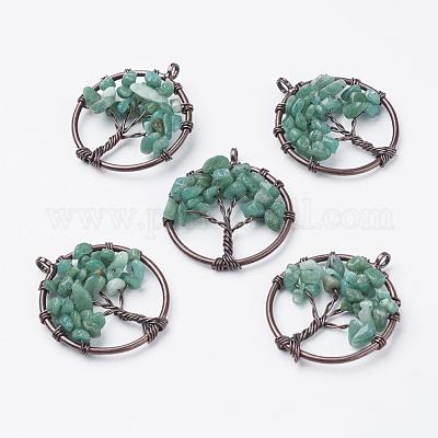 Природные подвески амазонит G-E419-10R-1