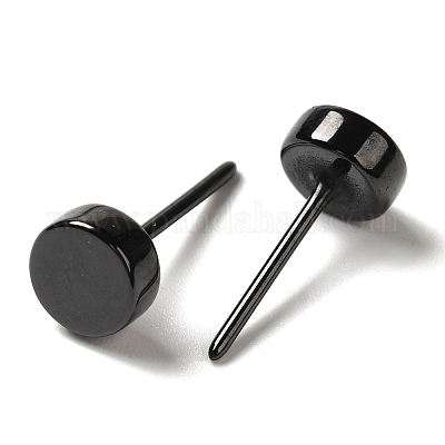 Гипоаллергенные серьги-гвоздики из биокерамики с цирконием и керамикой EJEW-F340-05D-02-1